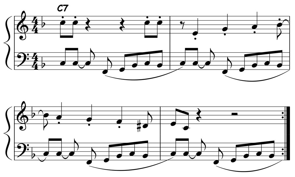 music score and lead sheet for memphis underground