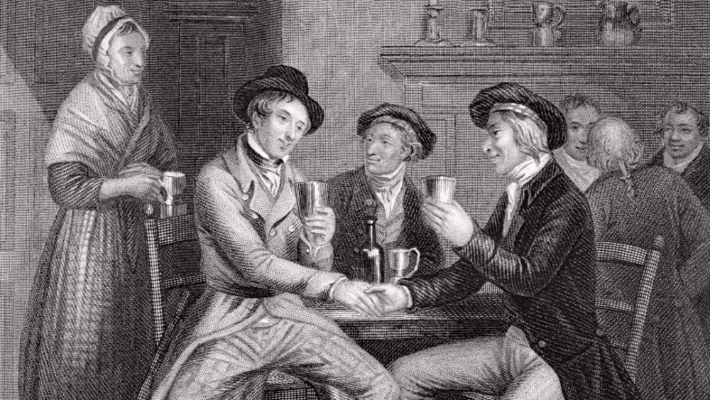 auld lang syne toast