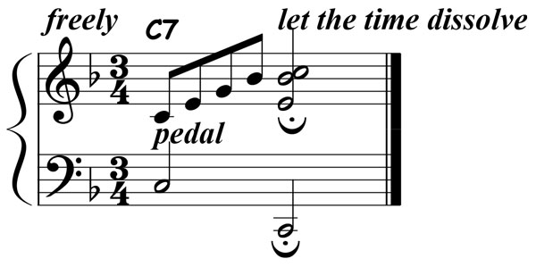 piano music score for an introduction for the happy birthday song