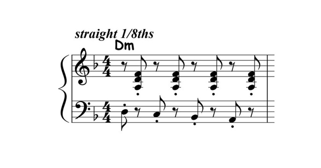 blues piano lick 017 featured