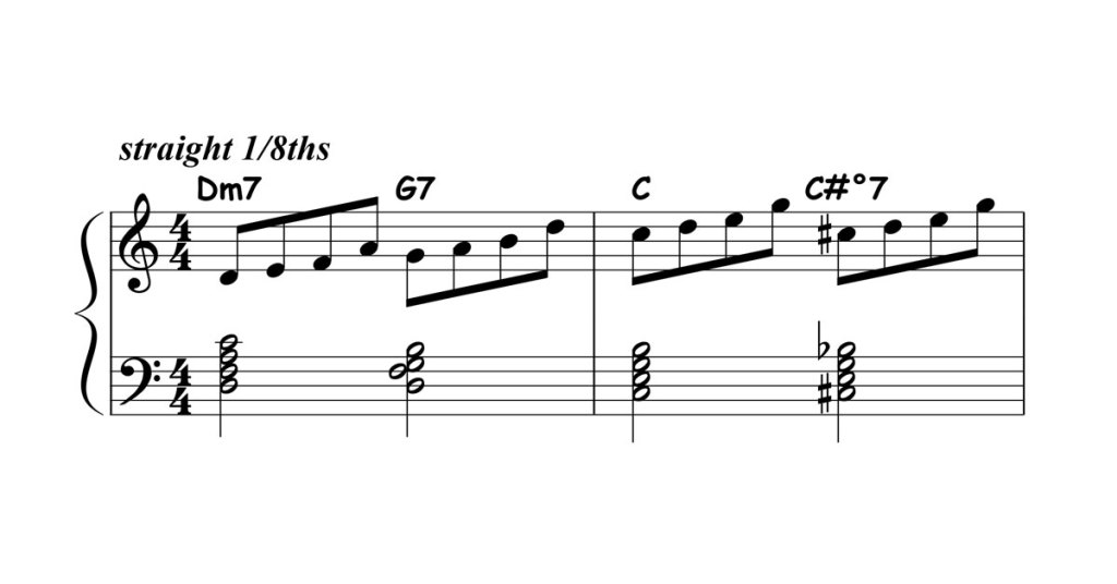 jazz piano lick 012 featured