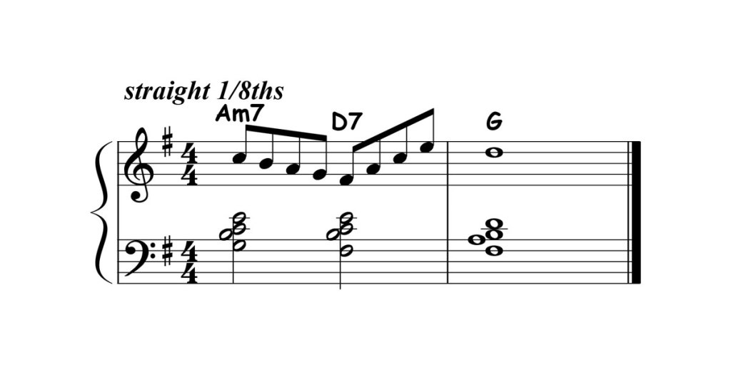 jazz piano lick 031 featured
