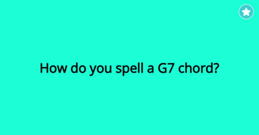 dominant 7th chords flashcards featured