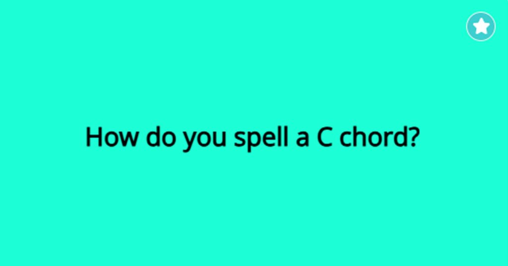 major triads flashcards featured