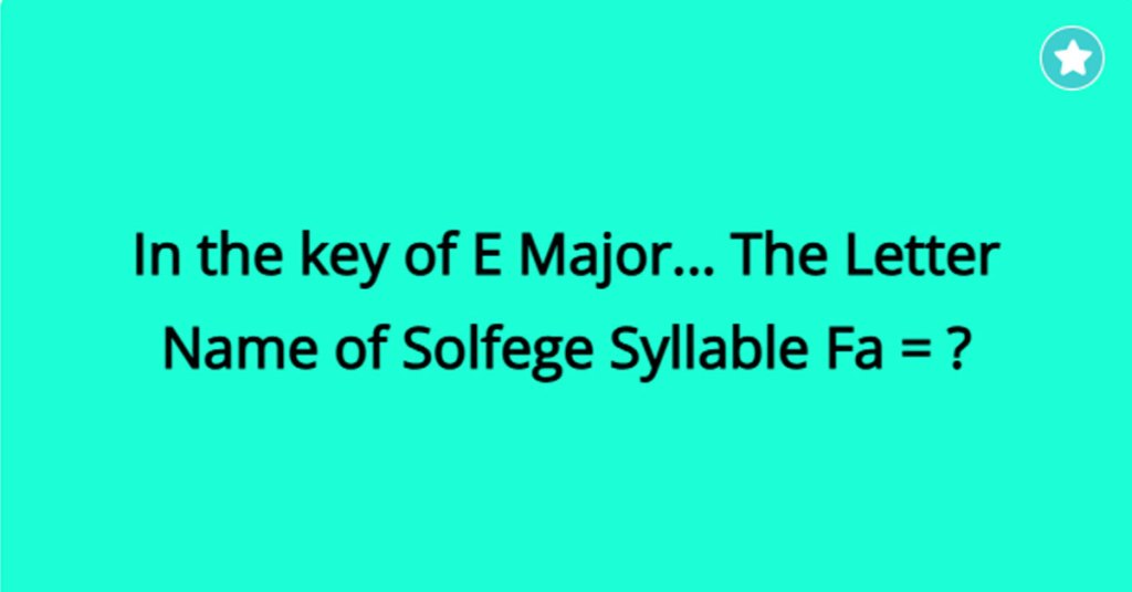 major scale flashcards featured